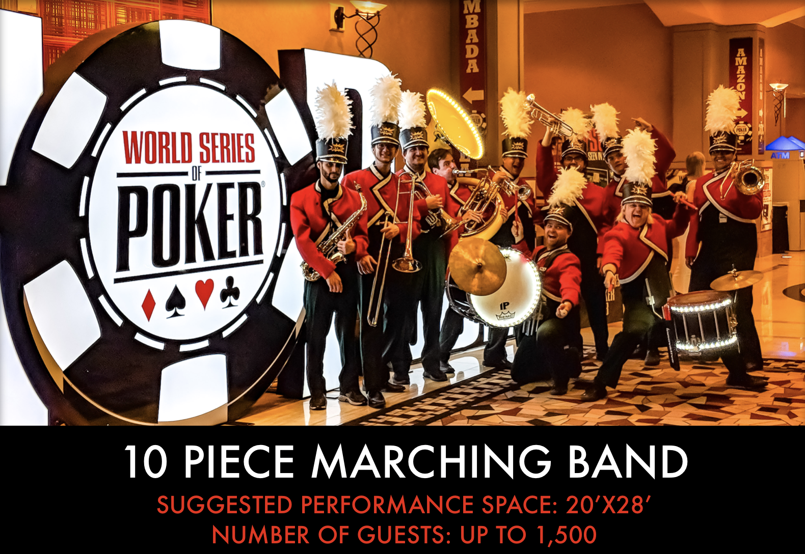 10 piece Marching Band