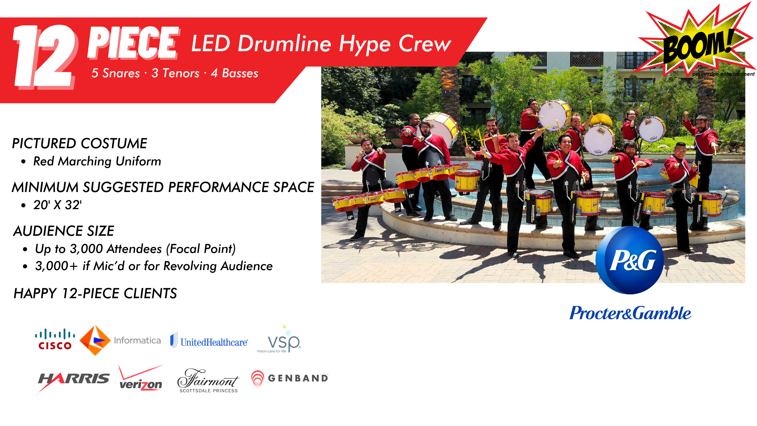 12 piece LED DL P&G