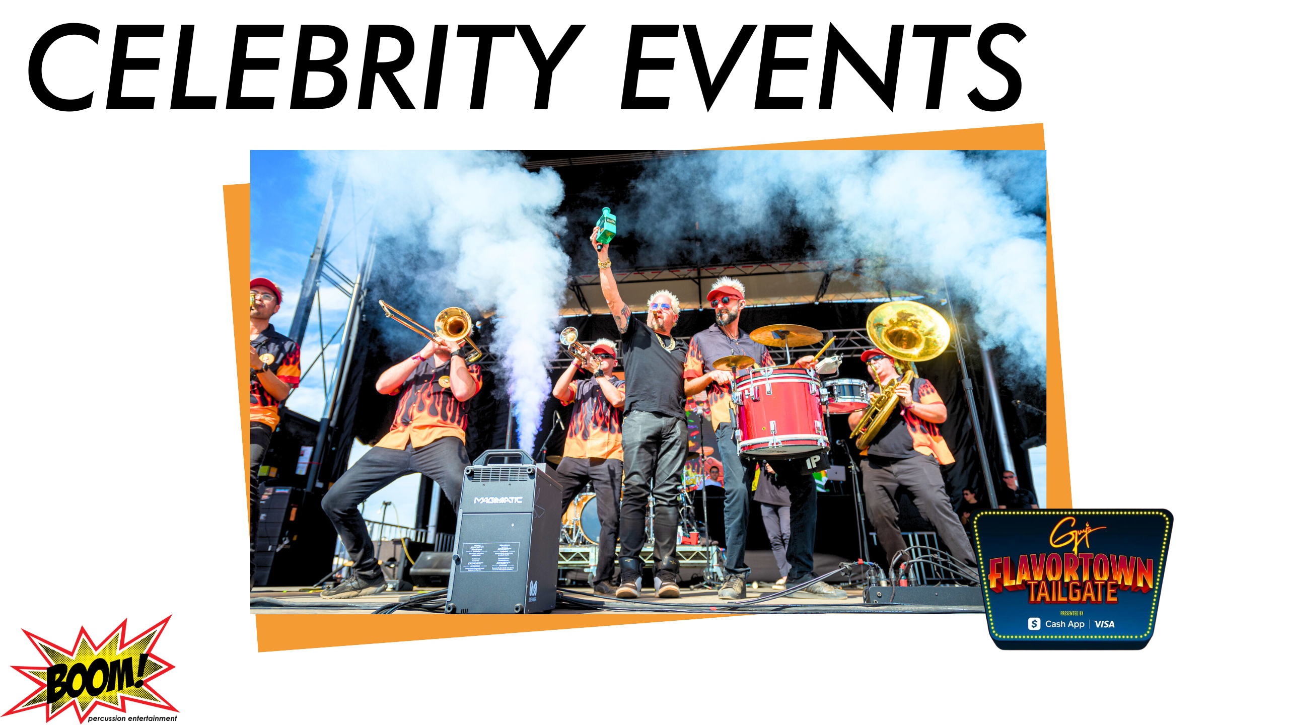 Experience Celebrity Events